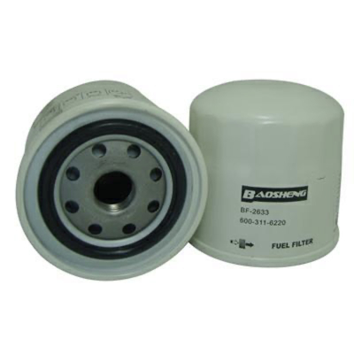 Filtro carburante 600-311-6220 P553240 dell'escavatore dell'elemento di carta di Komatsu Hitachi