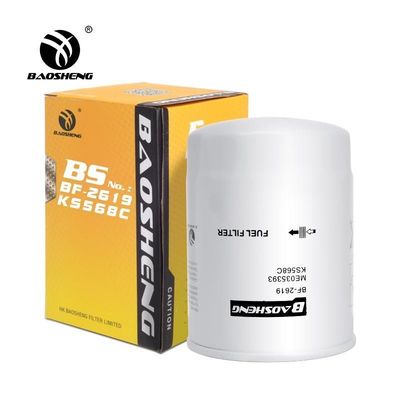 Escavatore Fuel Filter ME035393 P552561 OD 90mm di erpillar Mitsubishi