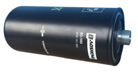 Filtro idraulico ad alta temperatura resistente a alte temperature di grande capacità HF6317 P550416 215mm Protezione motore in altezza