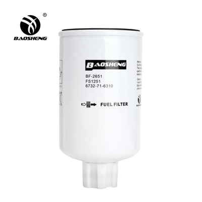 filtro del carburante dell'escavatore 6732-71-6310 P550248 per YUCHAI YC55-8/YC60-8/YC85-5
