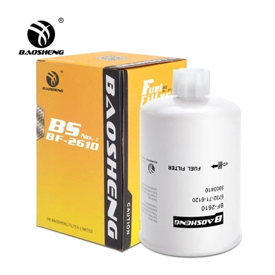 rotazione 53C0051 di Fuel Filter 60101100909 dell'escavatore di 93mm OD sul filtro dell'olio