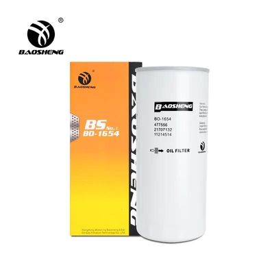 Protezione del motore di altezza resistente alle alte temperature del filtro dell'olio dell'escavatore di grande capacità 21707132 11214514 260mm