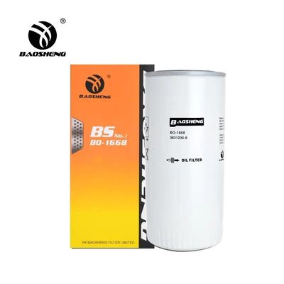 Filtro olio anticorrosione resistente alle alte temperature per escavatore 570004323 3831236 Protezione motore altezza 210 mm