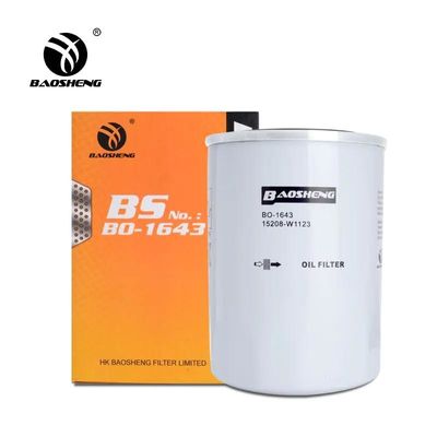 Filtro per olio da escavatore resistente alle alte temperature di grande capacità 898075676 5208-W3401 135mm Altezza protezione motore