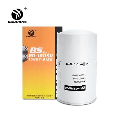 Filtro per olio da escavatore resistente alle alte temperature di grande capacità LF16226 C-1316 per KOBESTEEL Protezione motore 210mm