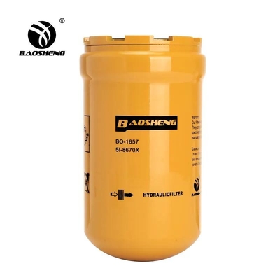 metallo Mesh Excavator Oil Filter di altezza di Oil Filter 155mm del pilota 51-8670X