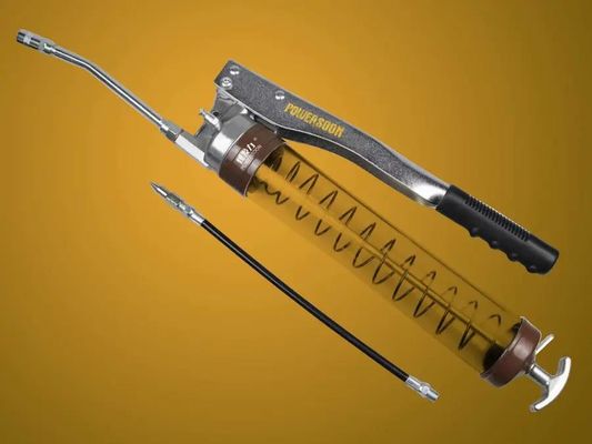 La bocca trasparente della pompa di Rod Hand Grease Gun Hand modella l'operazione semplice